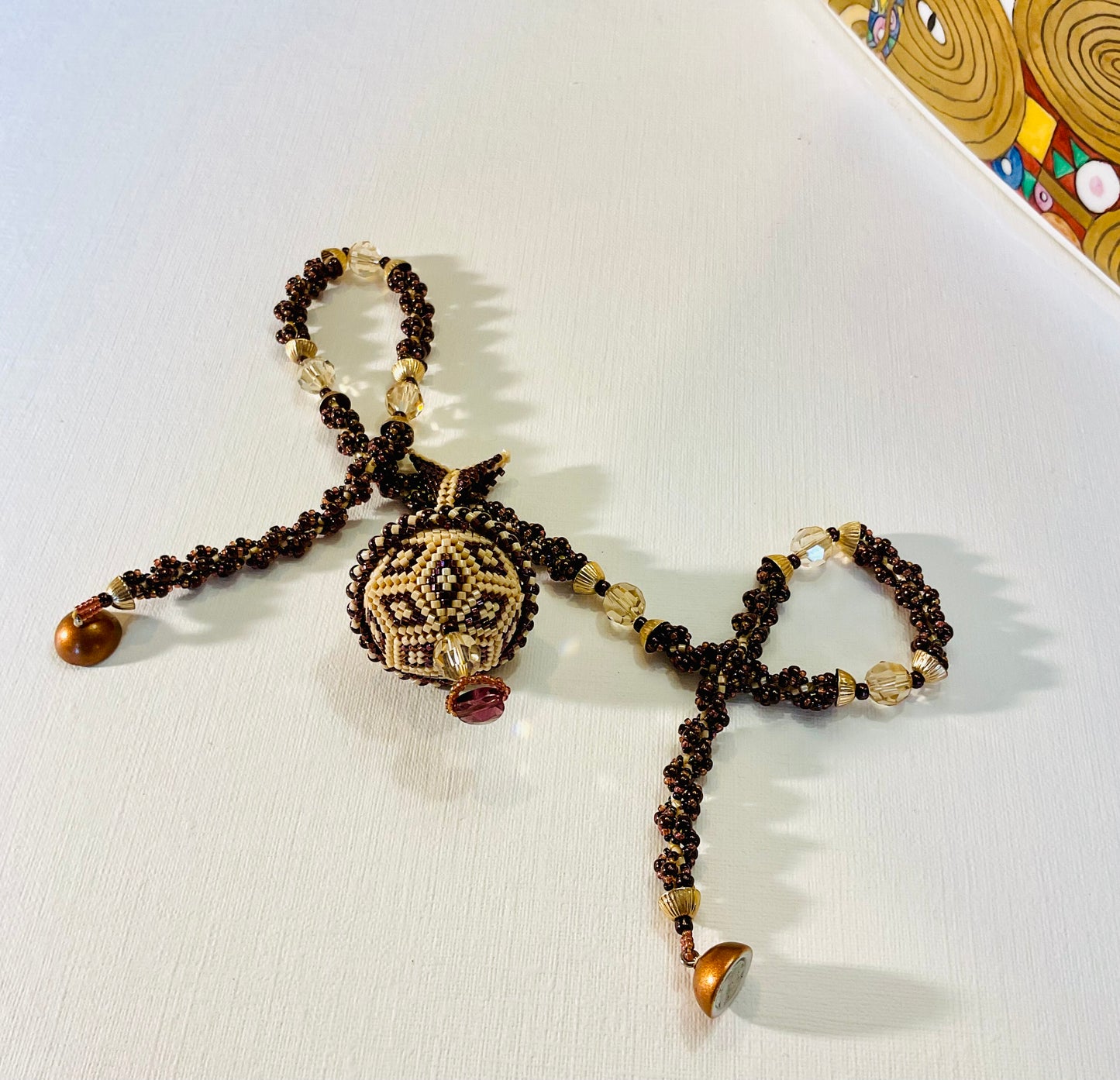 Collana artigianale fatta a mano perline Miyuki