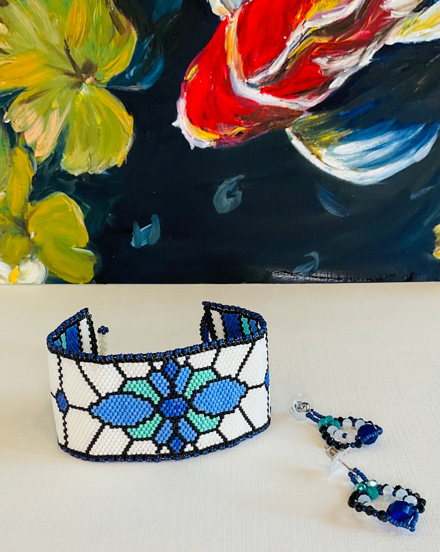 Bracciale con orecchini