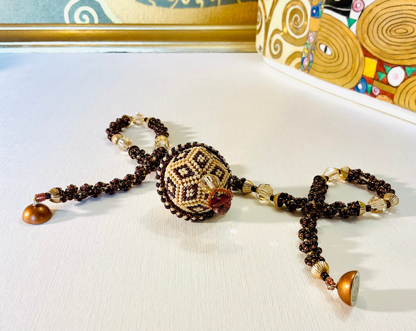 Collana artigianale fatta a mano perline Miyuki