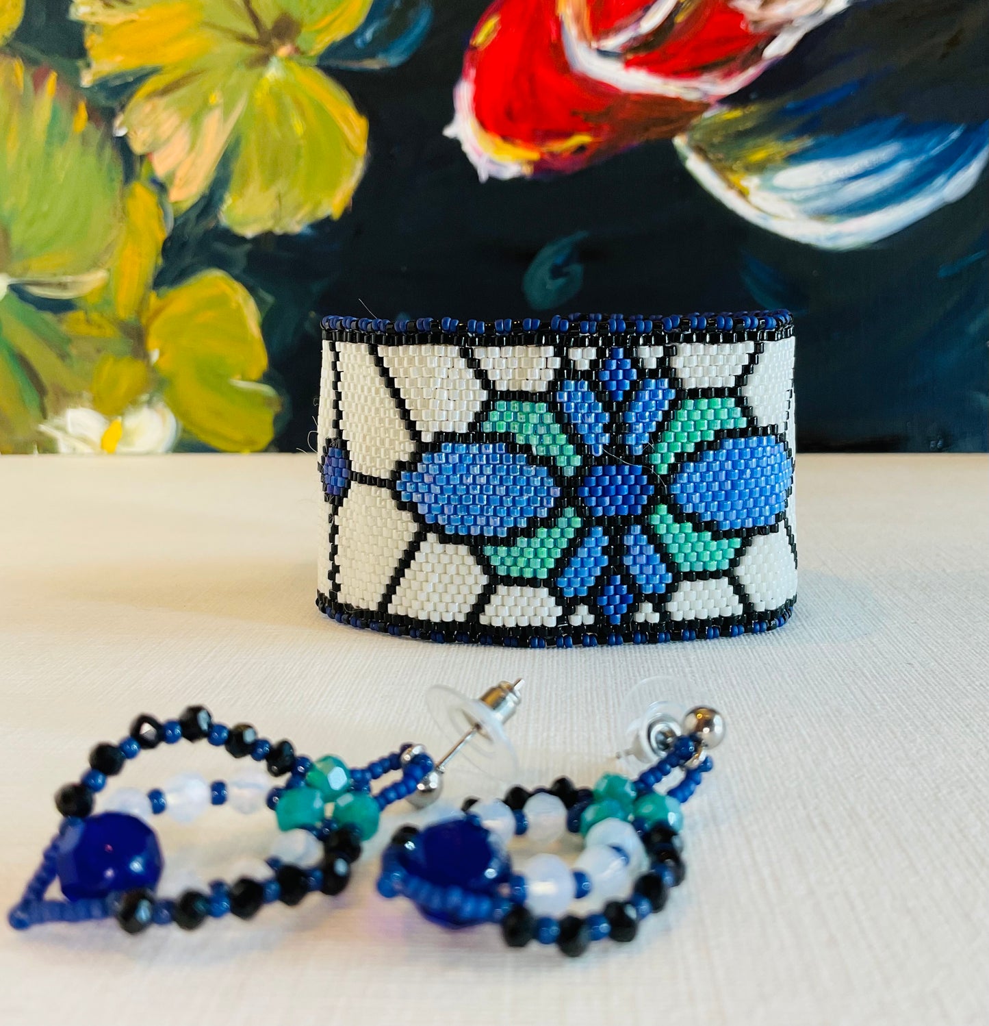 Bracciale con orecchini