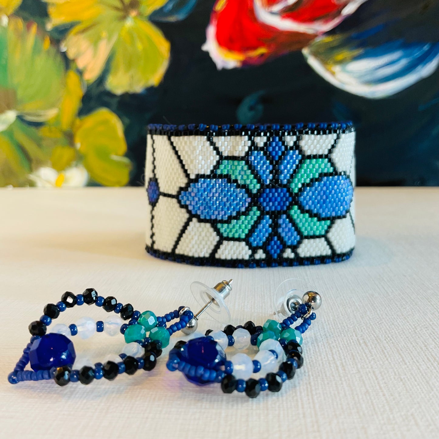 Bracciale con orecchini