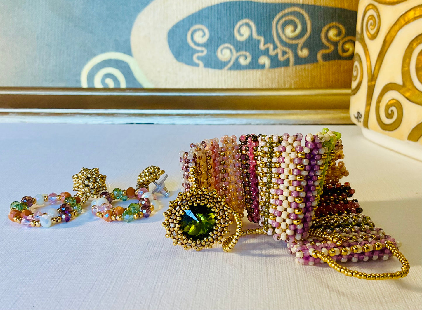 Bracciale con orecchini