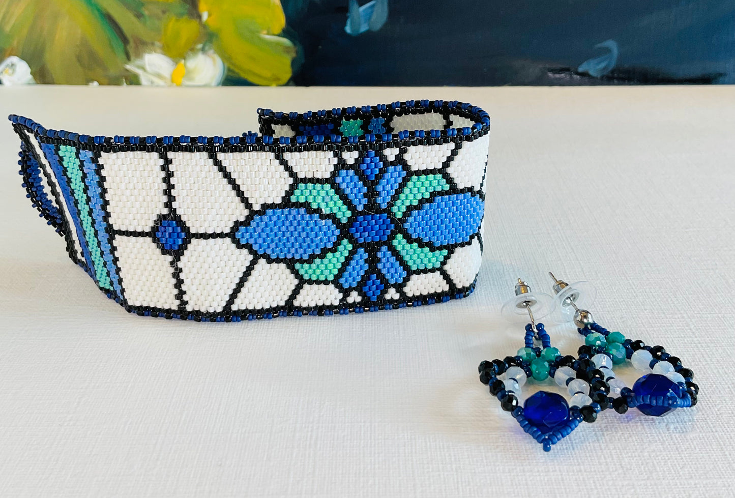 Bracciale con orecchini