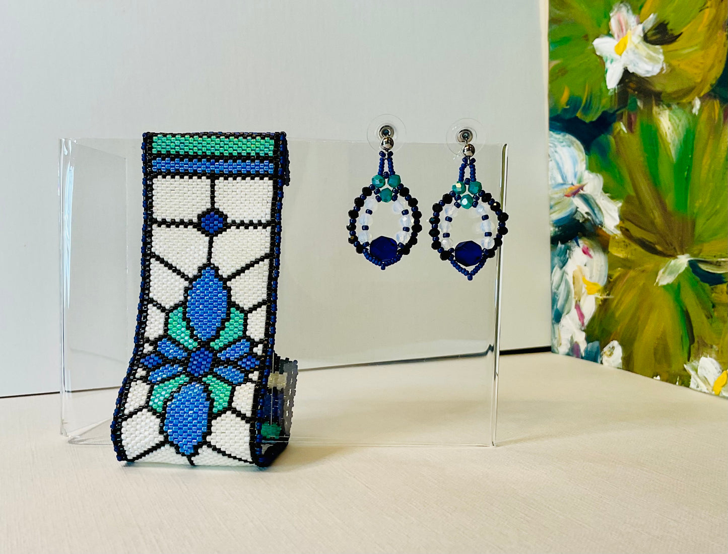 Bracciale con orecchini