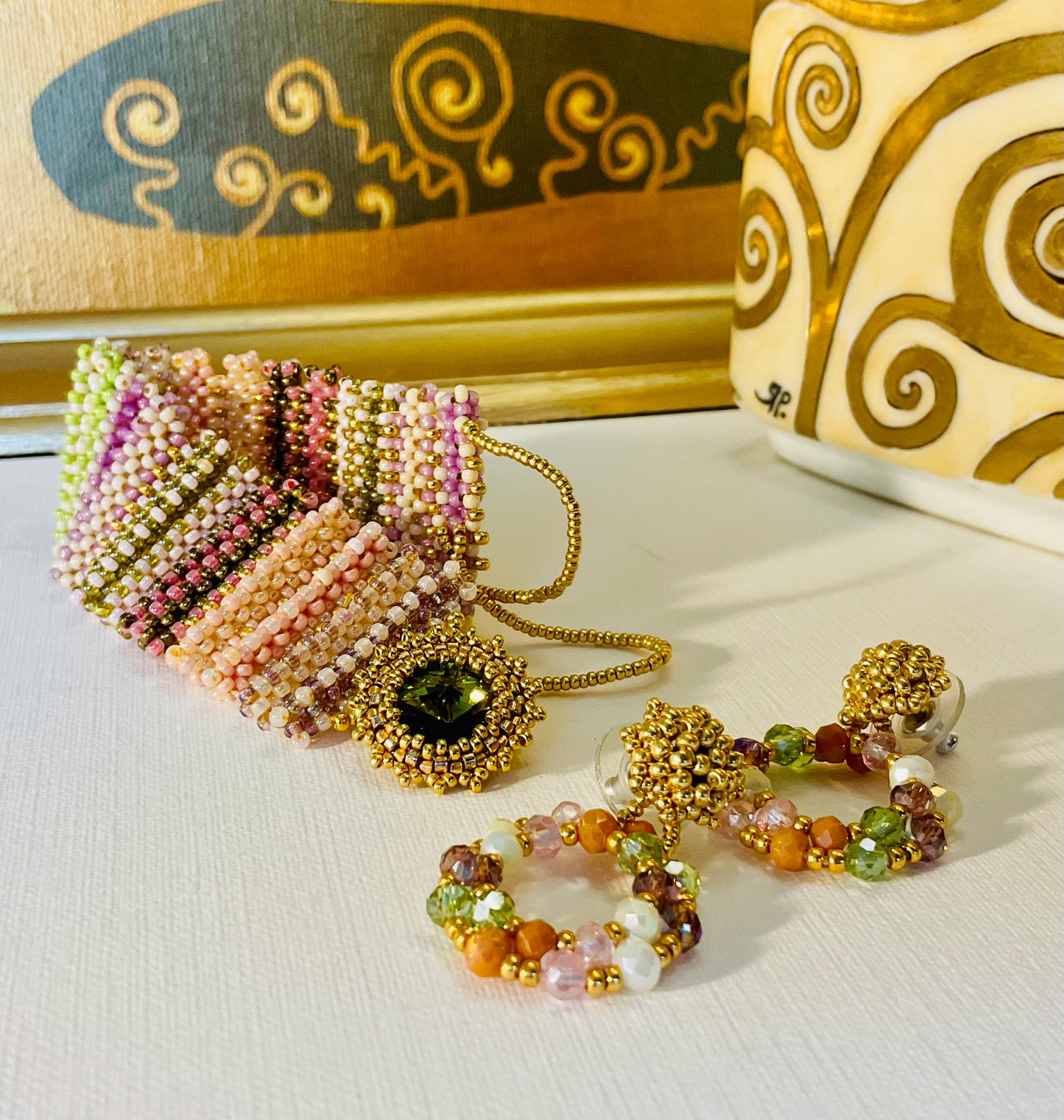 Bracciale con orecchini