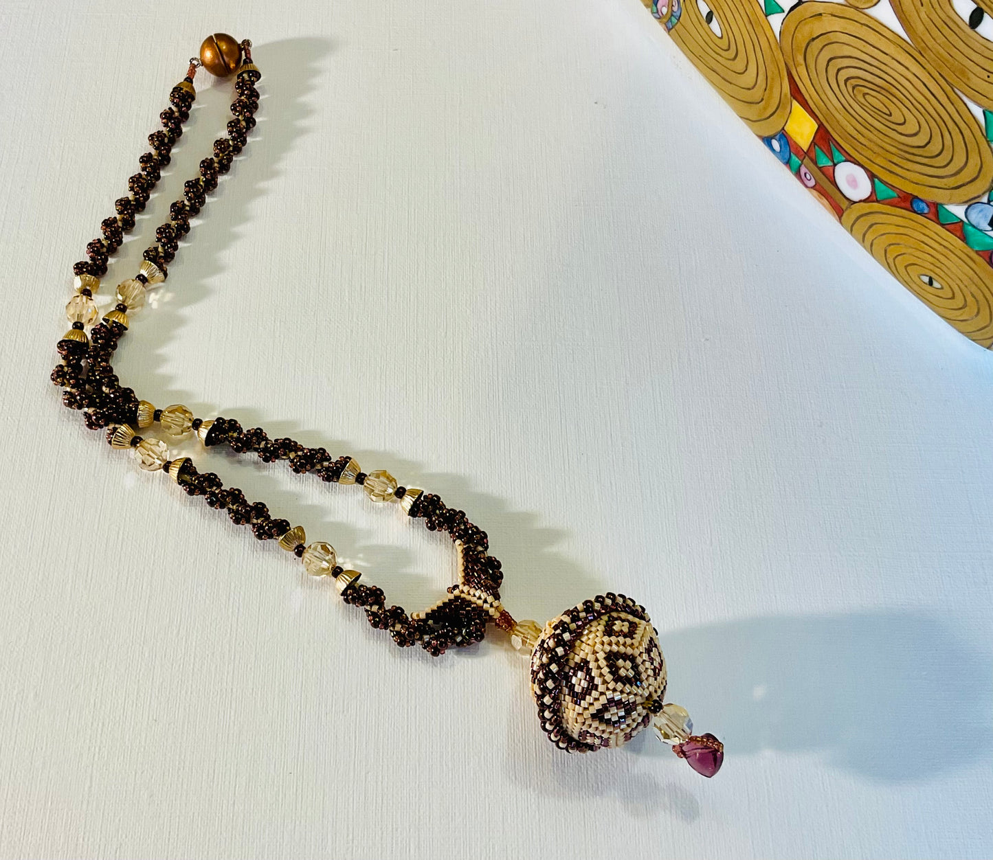 Collana artigianale fatta a mano perline Miyuki