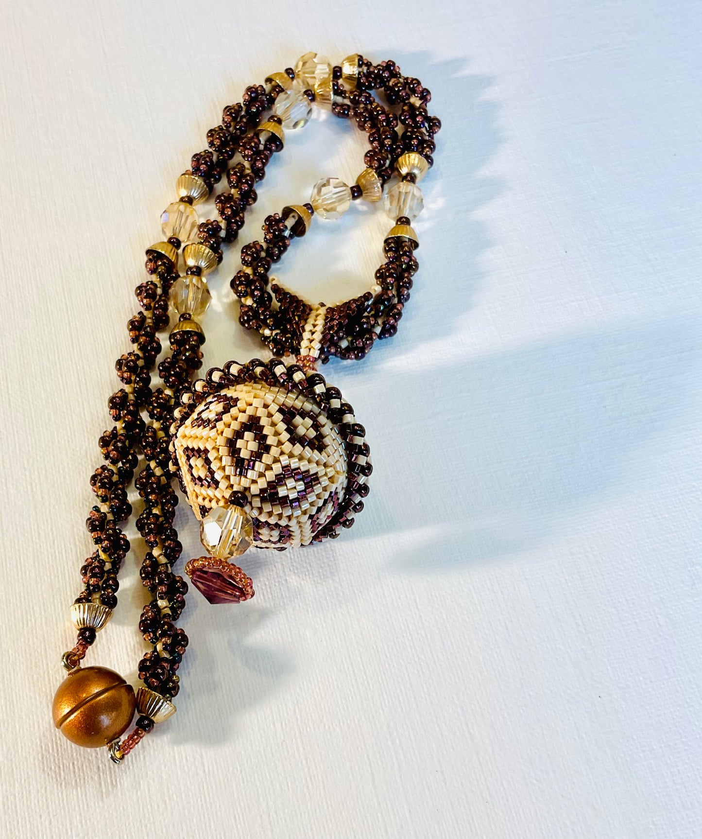 Collana artigianale fatta a mano perline Miyuki