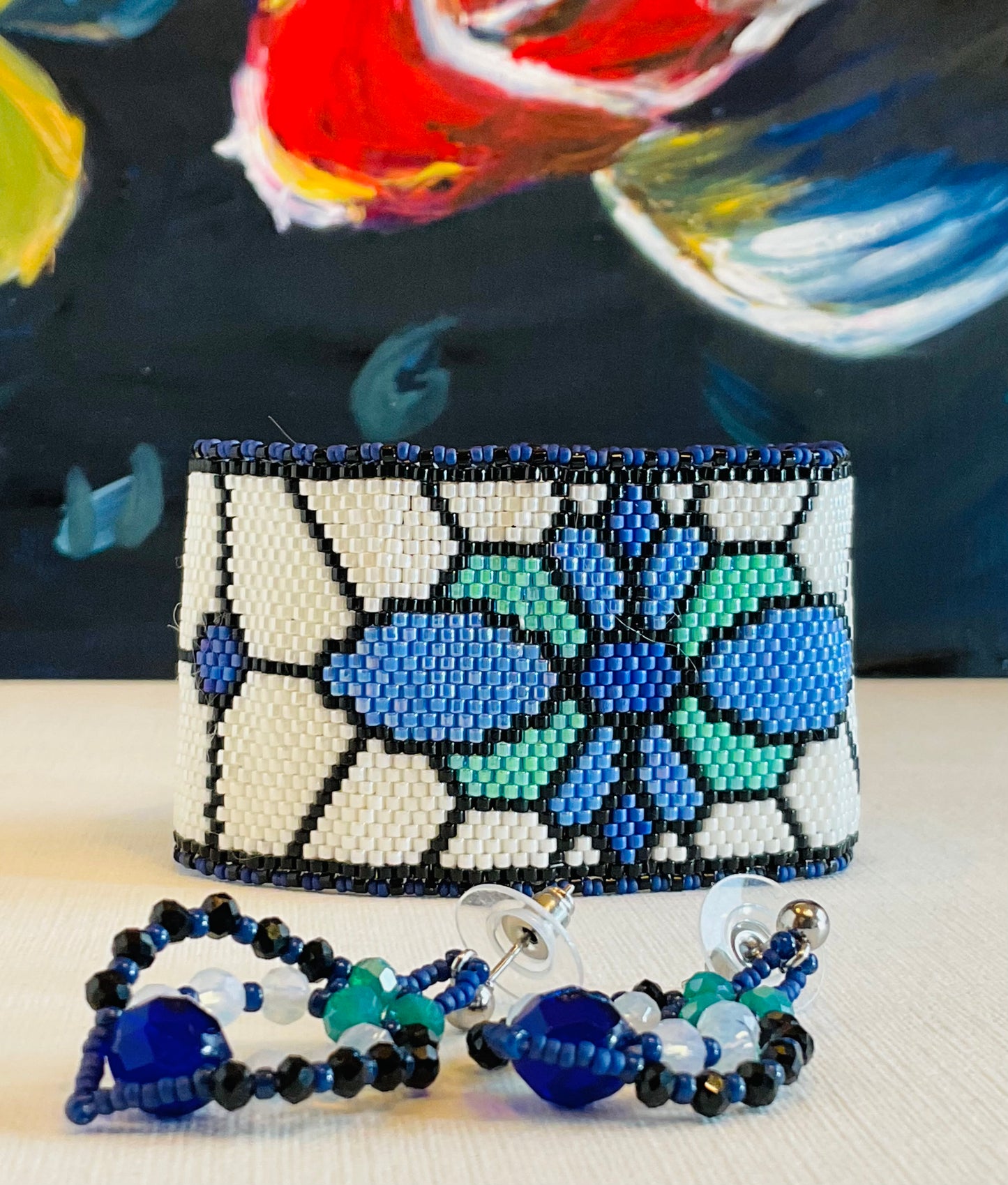 Bracciale con orecchini