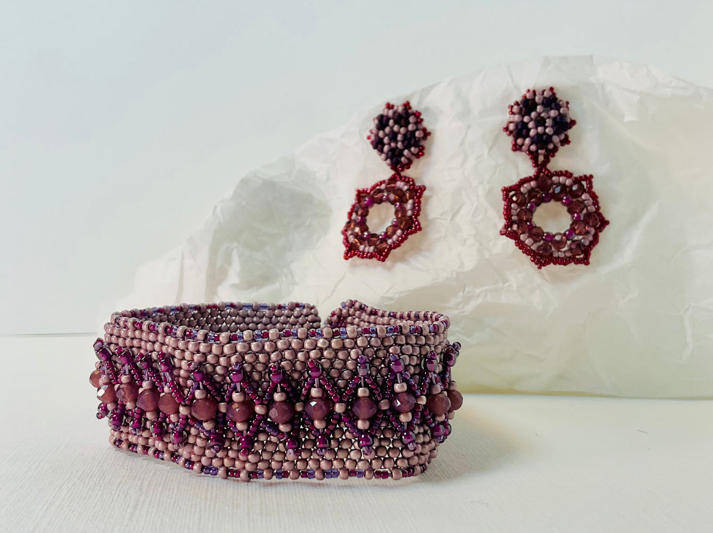 Bracciale con orecchini