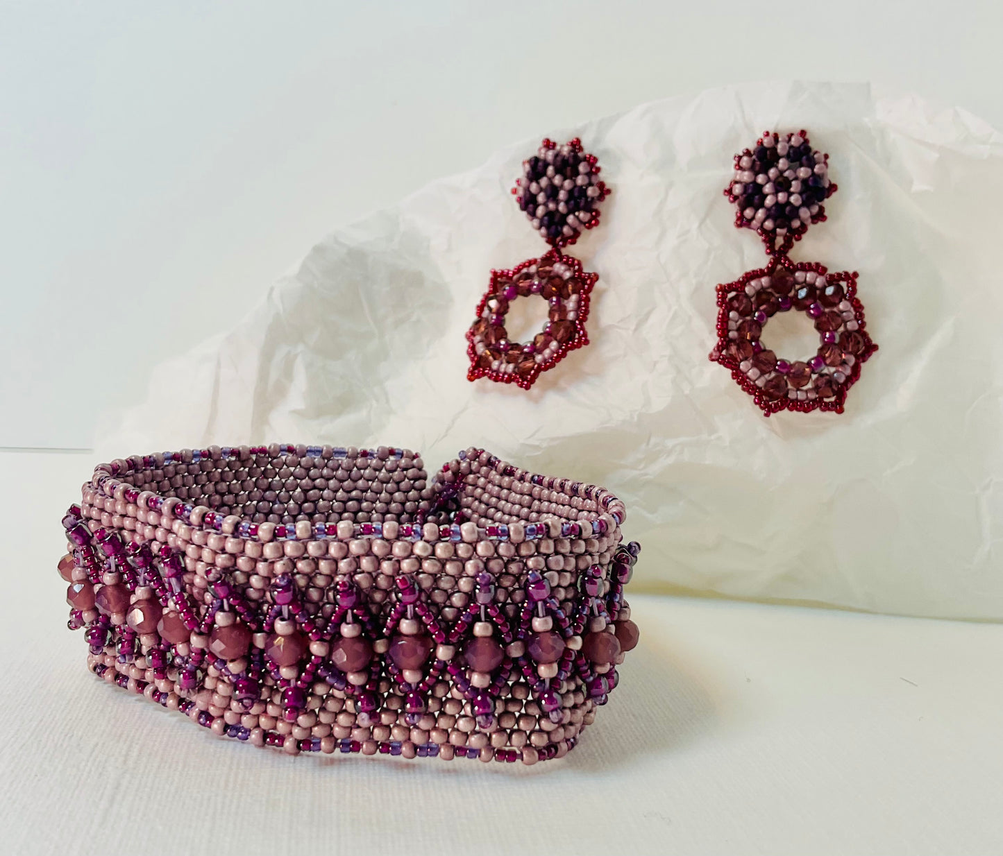 Bracciale con orecchini