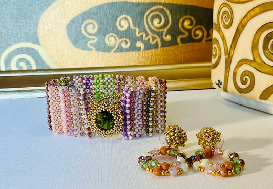 Bracciale con orecchini