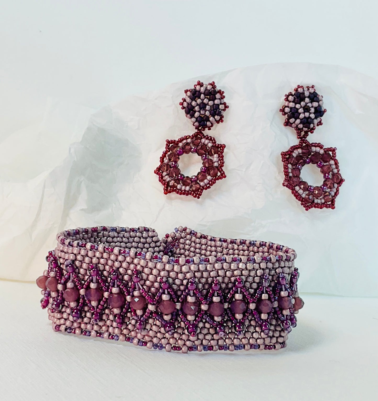 Bracciale con orecchini