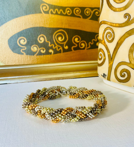 Bracciale - perine in vetro Miyuki 